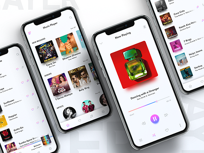 Music Player app design music player music player app design music player ui music ui player ui ui design ui kit ui ux ux design ux kit