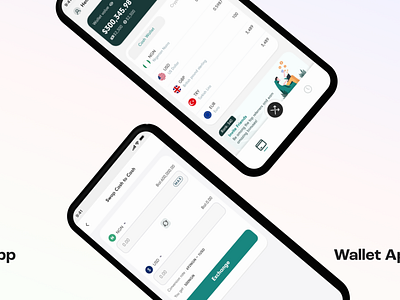 Multicurrency wallet/exchange app adobe xd chigisoft client work crypto currency exchange design