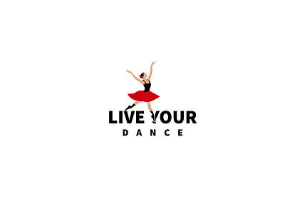 LIVE DANCE lettermark