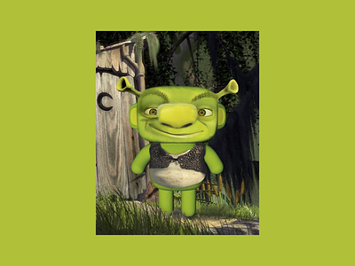 Shrumpus design discord photoshop shrek social media