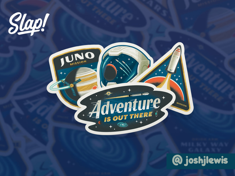 Whatever You Do — Keep Exploring! galaxy stars outerspace planets rockets stickermule stickers spacex space mars travel imagination spacetravel blue drawing doodle illustration illustrator artist art