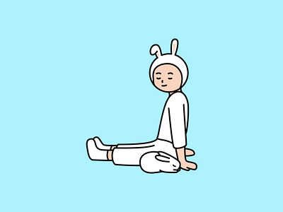 A boy in a bunny ears hoodie boy bunny hoodie rabbit