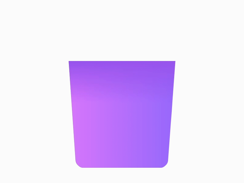 Animated Icon of a Drink