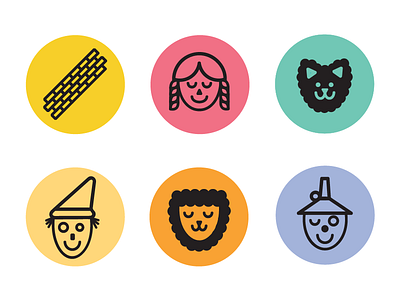 The Wizard of Oz Icons