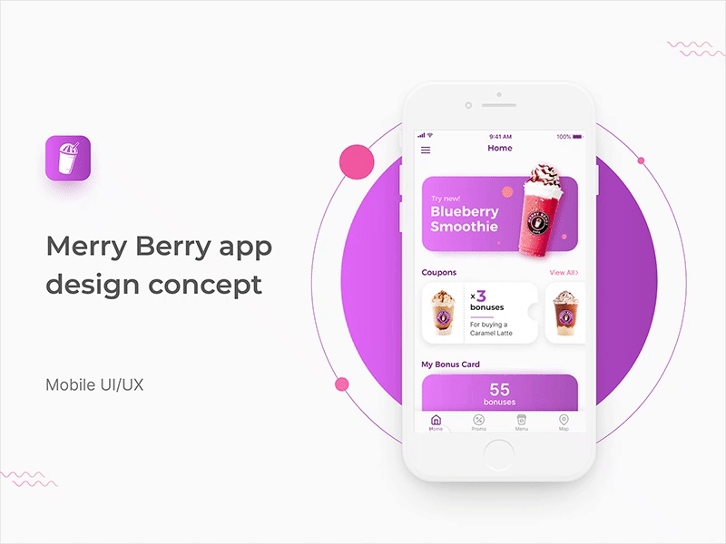 Animation Merry Berry App