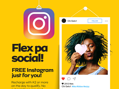 Instagram Flex art director graphic design social media