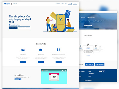 Paypal Landing Page