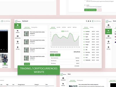 Forex / Trading Website cryptocurrencies forex trading
