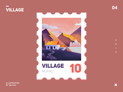 village-2 design illustration ui village