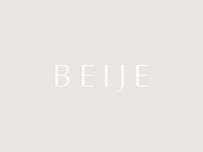 Beije Logo Design branding design logo packaging typography