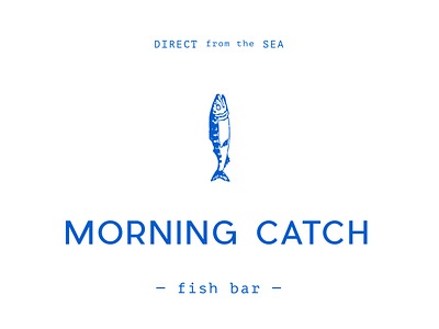 Morning Catch branding color design illustration label logo typography