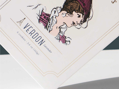 Makabi&Sons / Verdon art branding color design drawing illustration packaging paris typography vintage women
