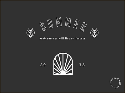 Summer bird black graphicdesign summer