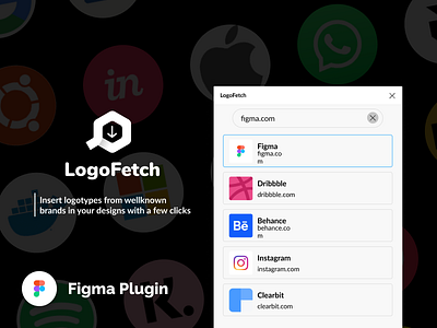 LogoFetch Figma Plugin