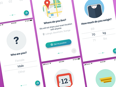 MoveStreak Onboarding Screens