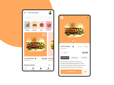 Food App Concept Design app clean conceptual design food typography ui