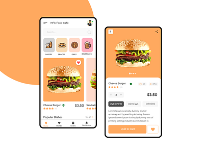 Food App Concept Design