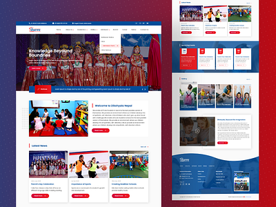 Dikshyalaya School Website Design