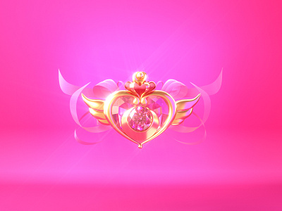 Sailor Moon 3d cinema4d design icon illustration logo octane photoshop shanghai ui