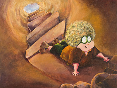 Tunnelfall childrens books history illustration