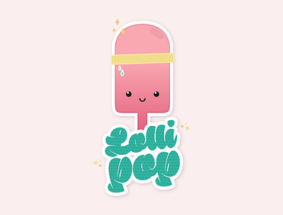 Lollipop design graphicdesign illustration logodesign sticker vector