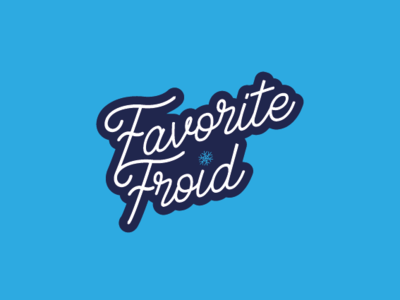Logo design Favorite Froid vector branding logodesign logo