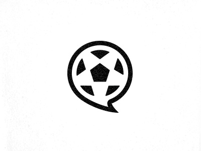 Wemblegg - Logo black and white brand branding chat football identity logo logos logotype moschi soccer social
