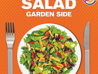 Salad Flyer Psd Template