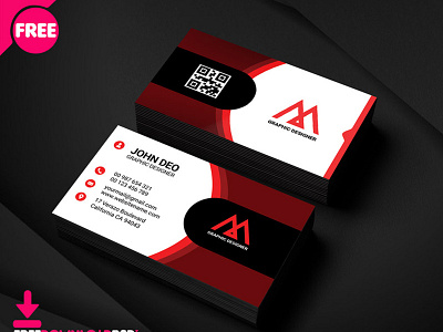 Morden Graphic Designer Busines Card