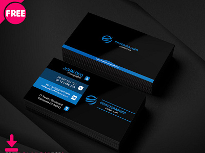 Free Photography Business Card