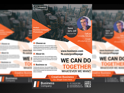 Corporate Business Flyer Psd Template