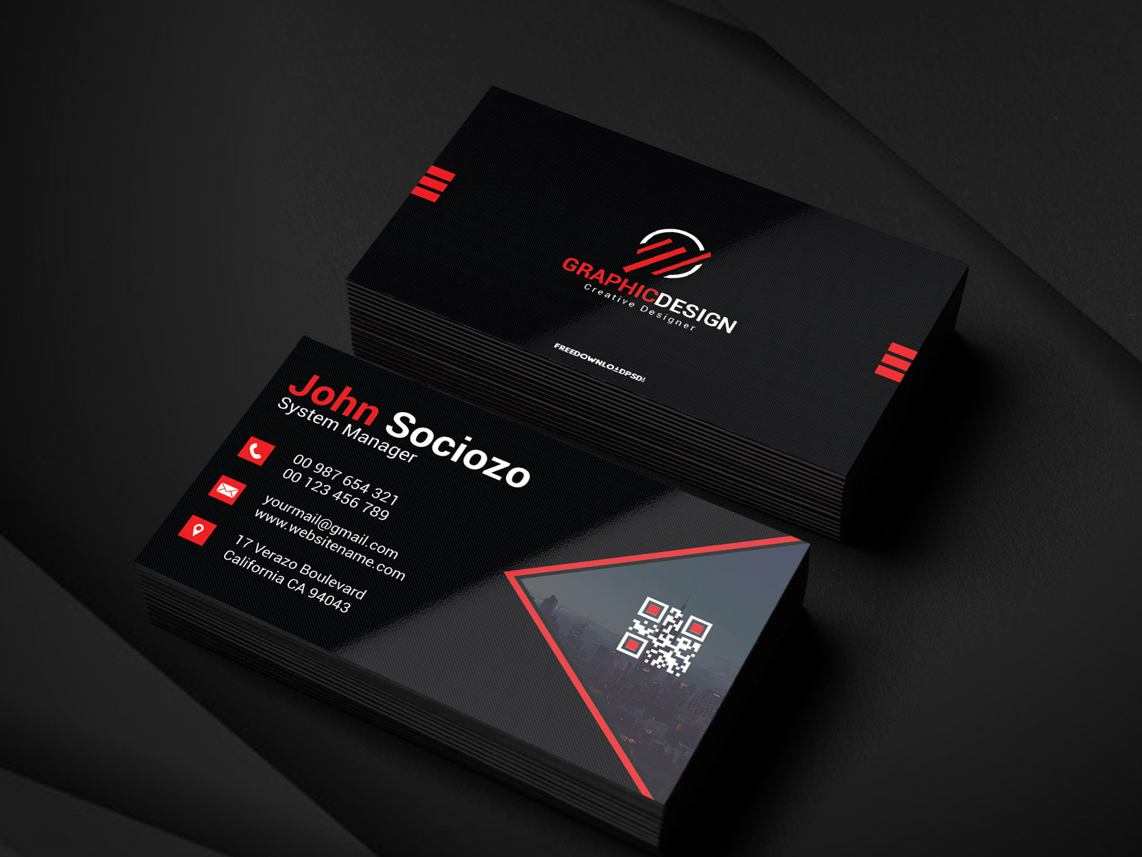 new free business cardsheikh saddam on dribbble