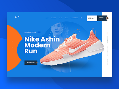 Nike - E-commerce concept ui ux web webdesign