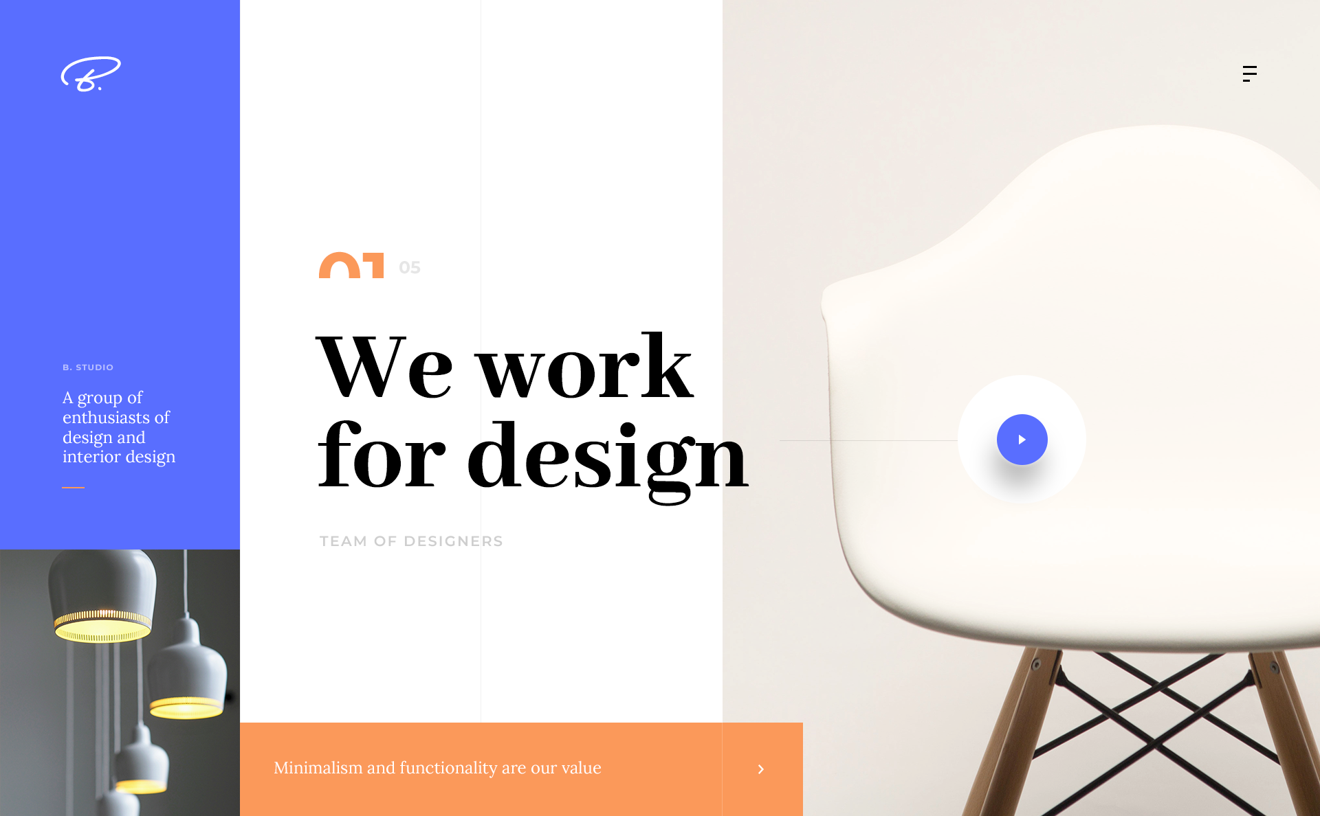 B. Design Studio - Website By Łukasz Żydek On Dribbble