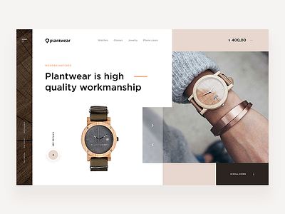 Plantwear - Website Concept