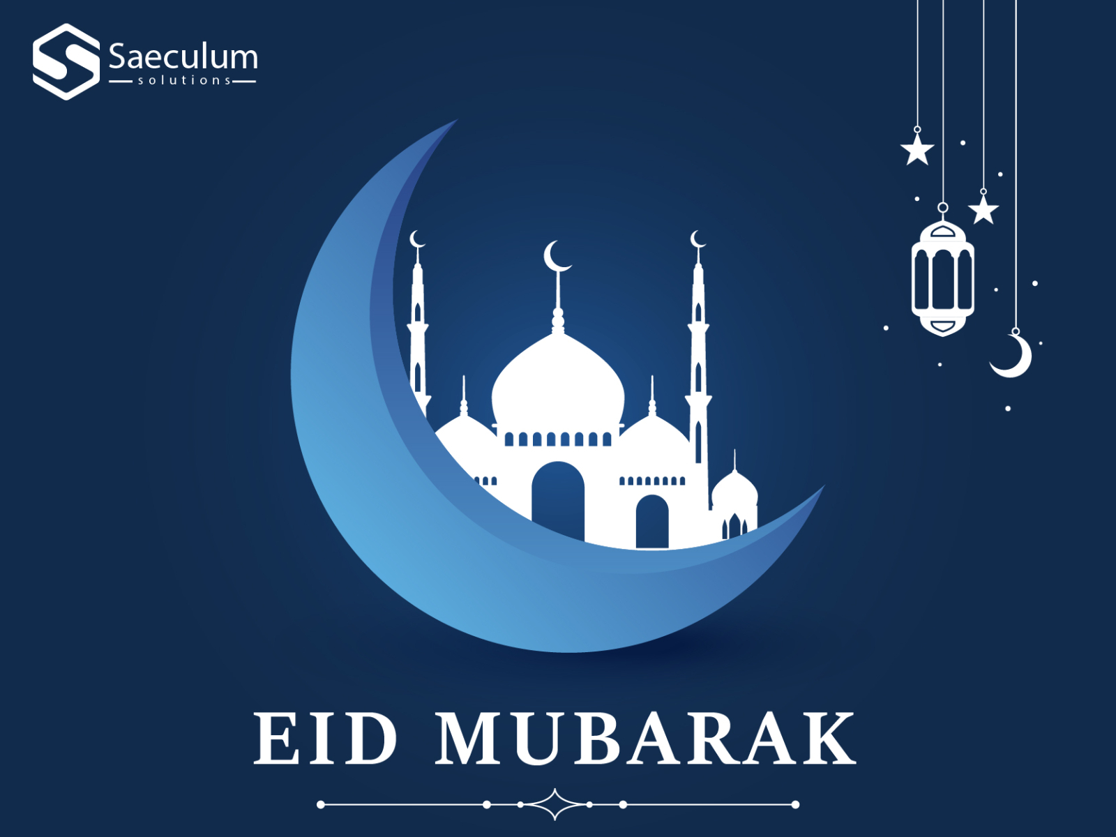 EID Mubarak by Saeculum Solutions Pvt Ltd on Dribbble