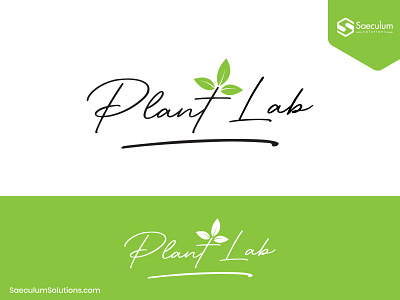 Plant Lab Logo Branding