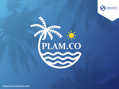 Plam.Co Logo Branding branding creative design designer graphics illustration logo logobranding