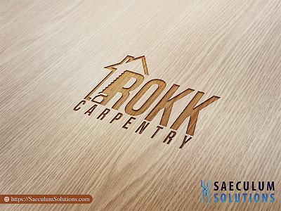 Rokk Carpentry | Logo Design | Brand Identity brand identity logo logo design