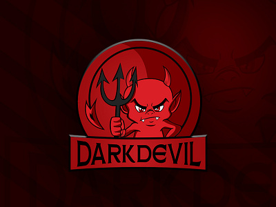 Dark Devil | Logo Design | Graphic Design brand identity branding desings illustration logo logo design marketing socialmedia