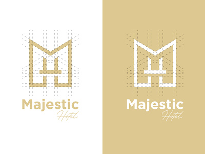 Majestic Hotel | Logo Design | Graphic Design artist creative graphics logo marketing