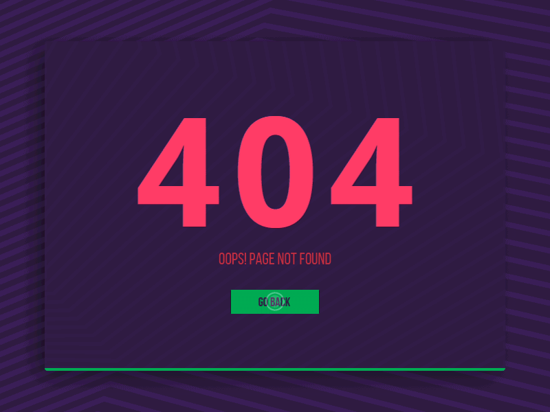 404 Page  | Daily UI #008