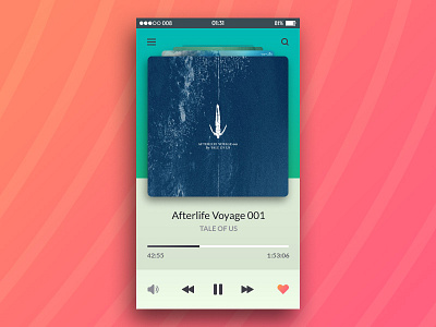 Music Player | Daily UI #009