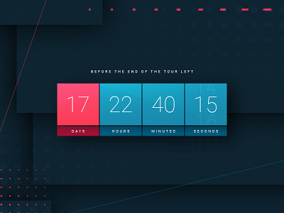 Countdown Timer  | Daily UI #014
