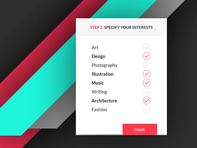 Pop-Up | Daily UI #016 button challenge concept dailyui dailyui016 day016 material design minimal pop up registration ui ux
