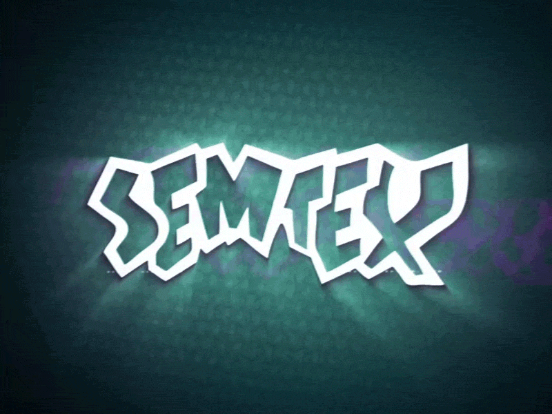 Semtex Live Show Title after effects dj gif glitch hip hop motion semtex