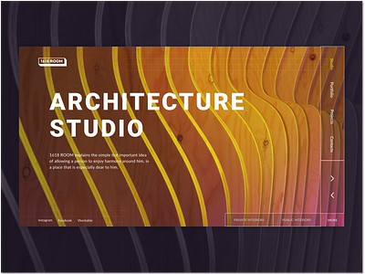 architecture studio web concept design grid web