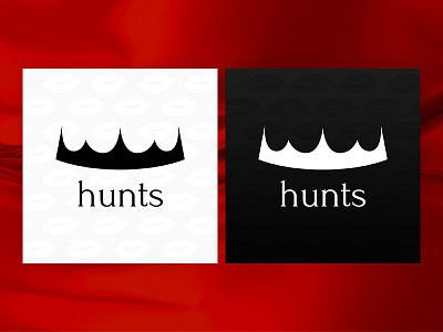 HUNTS brand branding designer fashion icon logo logotype mark preview