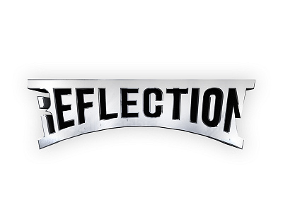 Reflection Music Band 3d band branding icon identity logo mark music silver