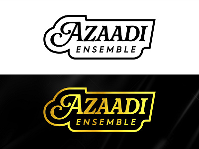 Azaadi brand branding classic custom exploration icon identity illustration logo mark symbol type typography vector